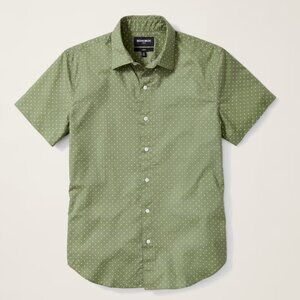 Bonobos - Riviera Short Sleeve Shirt - Olive Dot